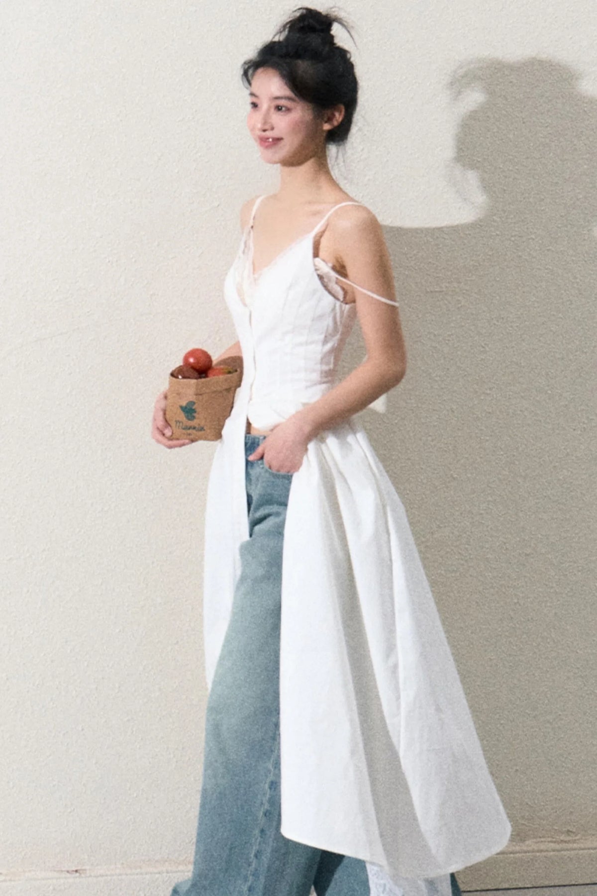 Elegant Waist Slip Dress