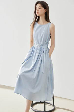 Elegant Waist Tailored Dress