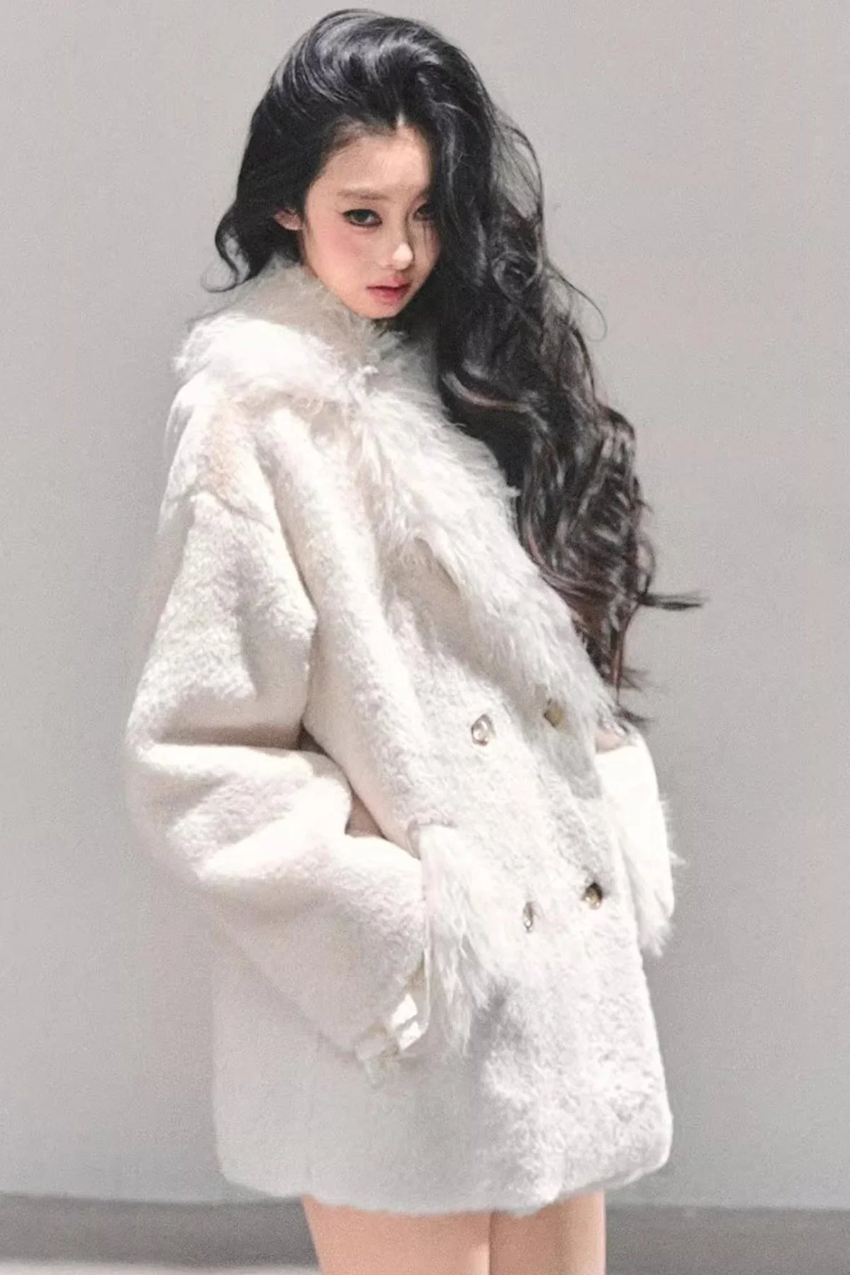 Elegant Winter Fur Coat