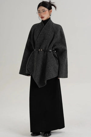 Elegant Wool Pencil Skirt