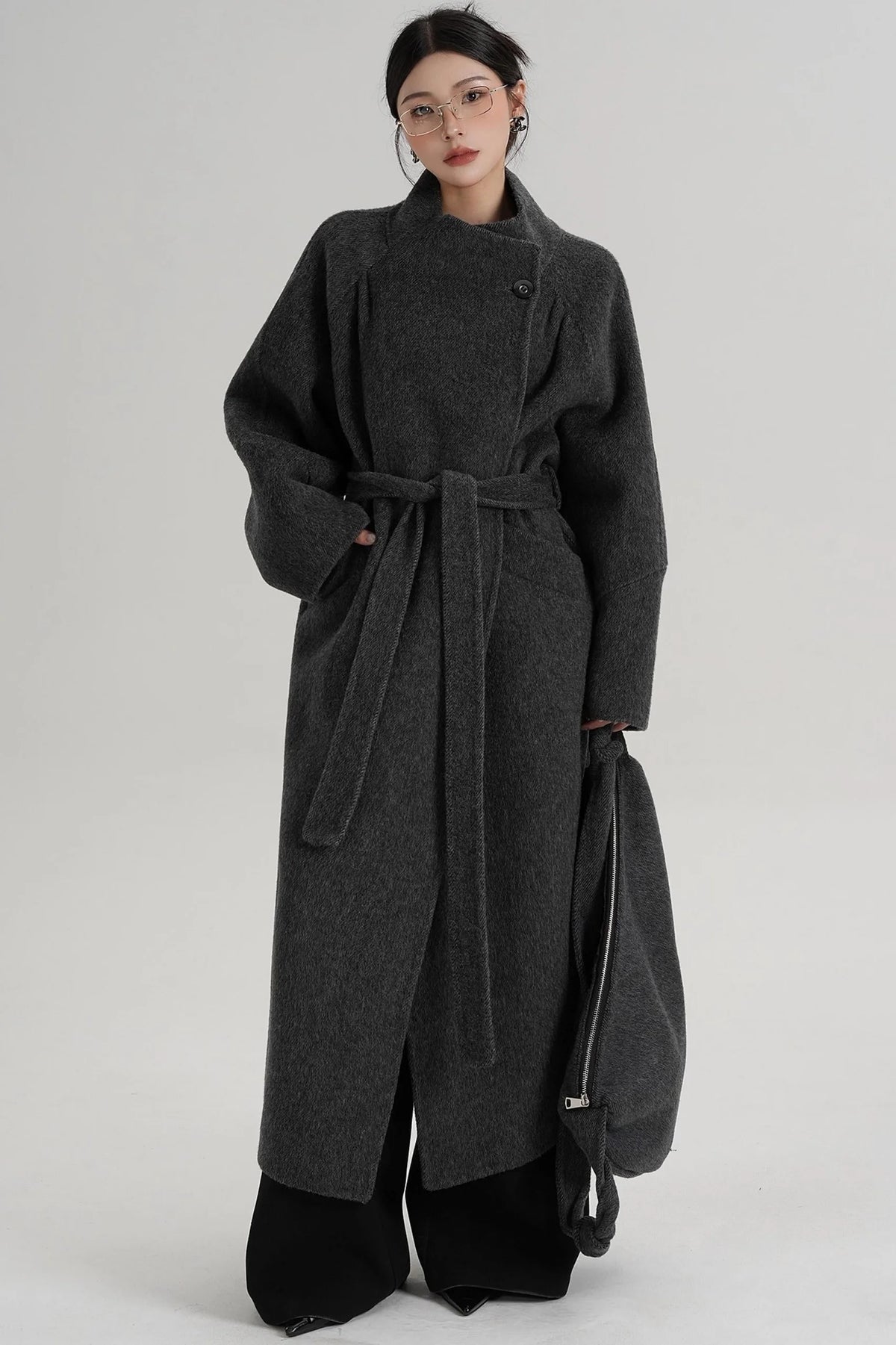 Elegant Wool Reversible Jacket