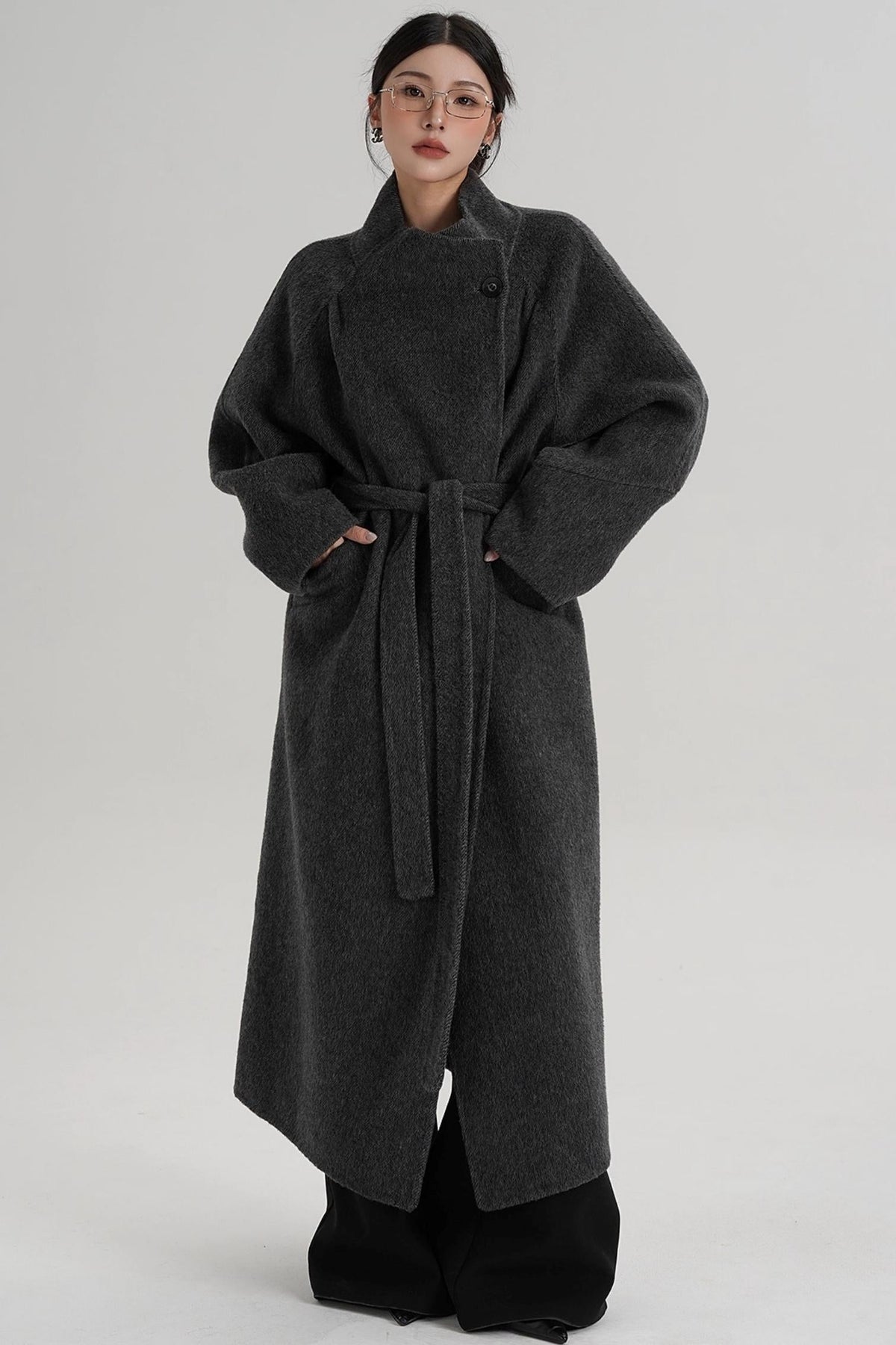 Elegant Wool Reversible Jacket
