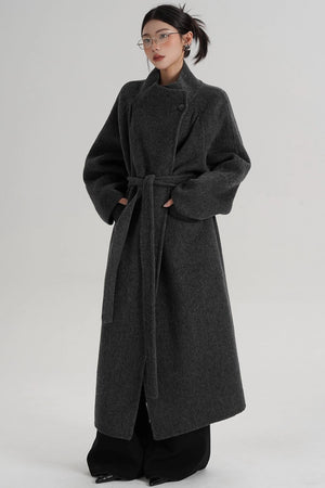 Elegant Wool Reversible Jacket