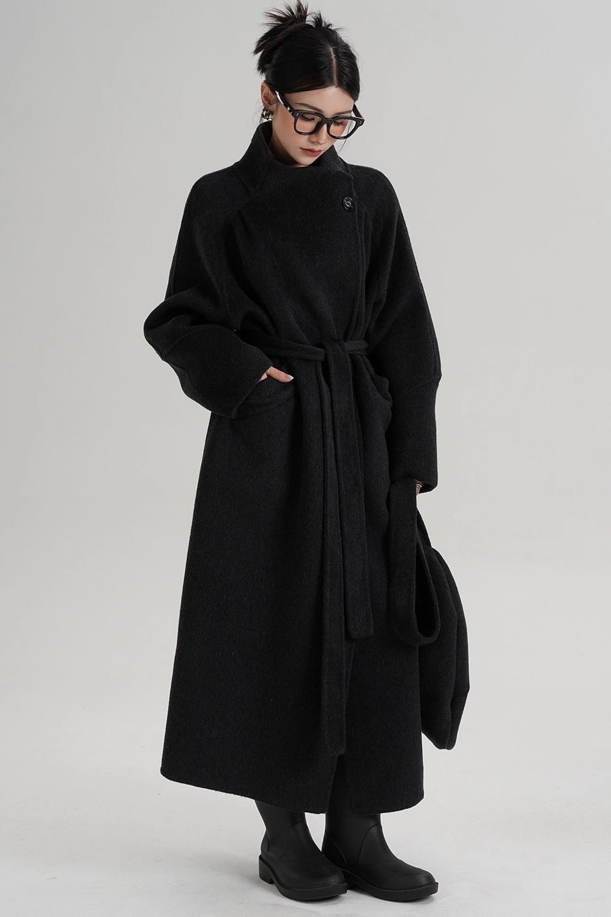 Elegant Wool Reversible Jacket