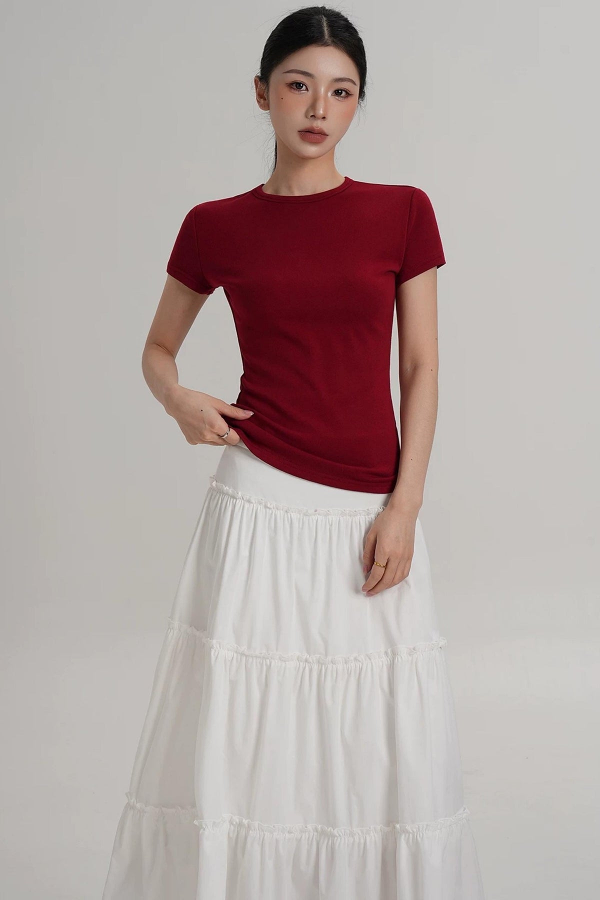 Elegant Wool Slim Sweater