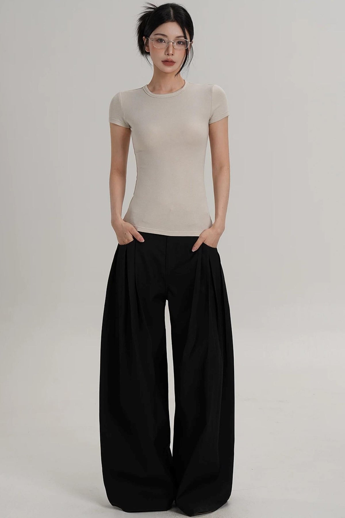 Elegant Wool Slim Sweater