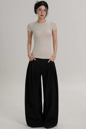 Elegant Wool Slim Sweater