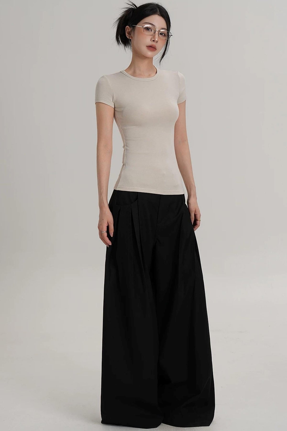 Elegant Wool Slim Sweater