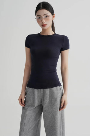 Elegant Wool Waist-Slimming Top