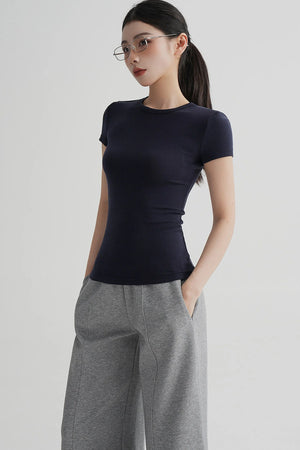 Elegant Wool Waist-Slimming Top