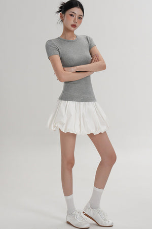 Elegant Wool Waist-Slimming Top