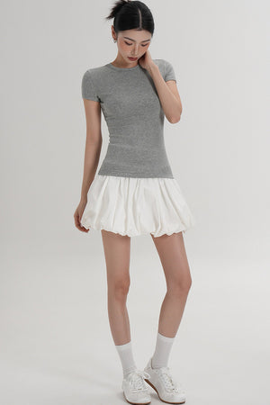 Elegant Wool Waist-Slimming Top