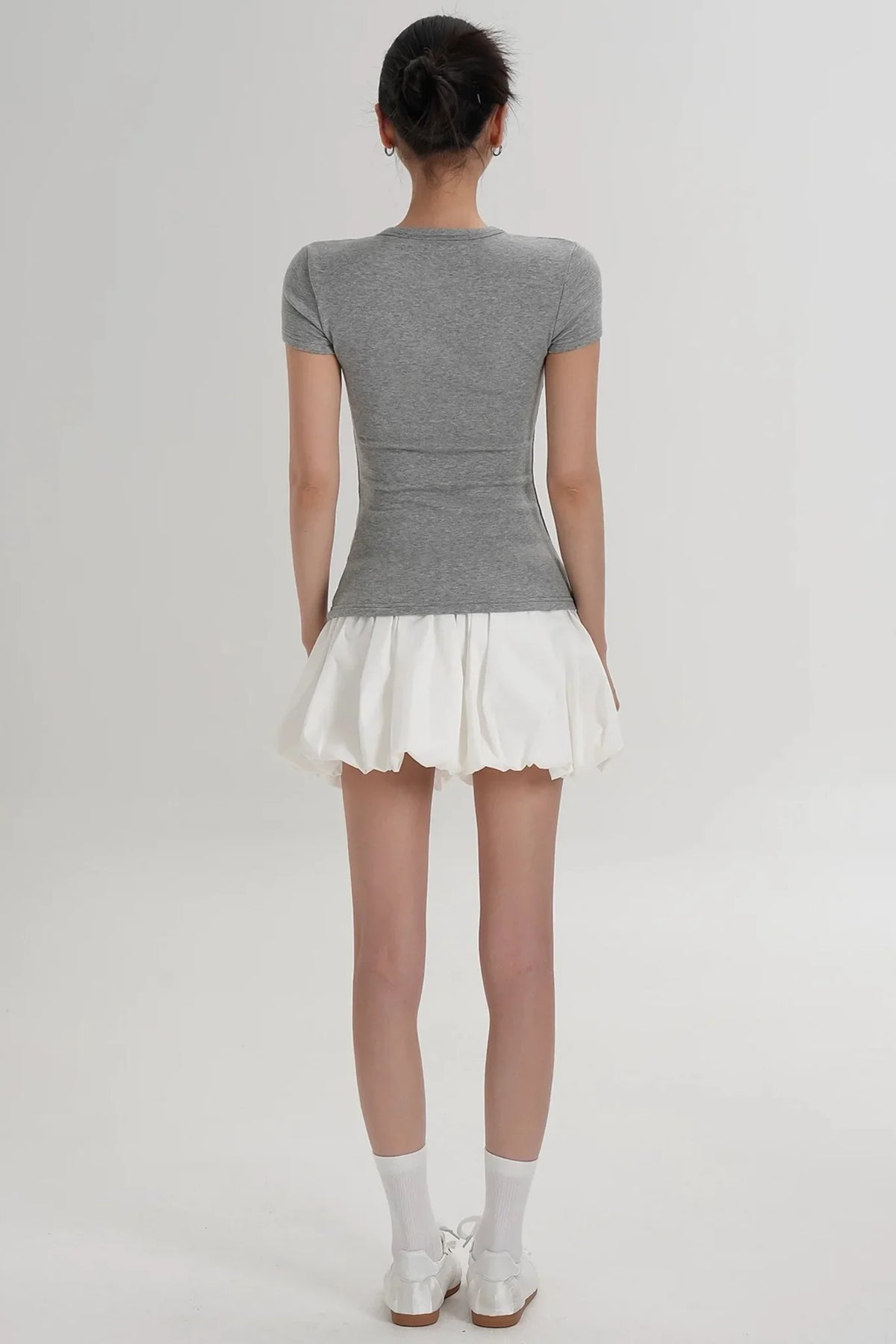 Elegant Wool Waist-Slimming Top