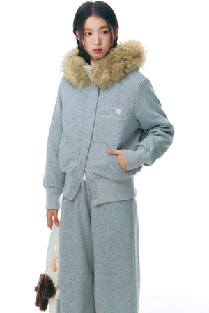 Embroidered Cotton Jacket Set-Up