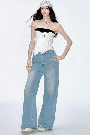 Embroidered Crop Top