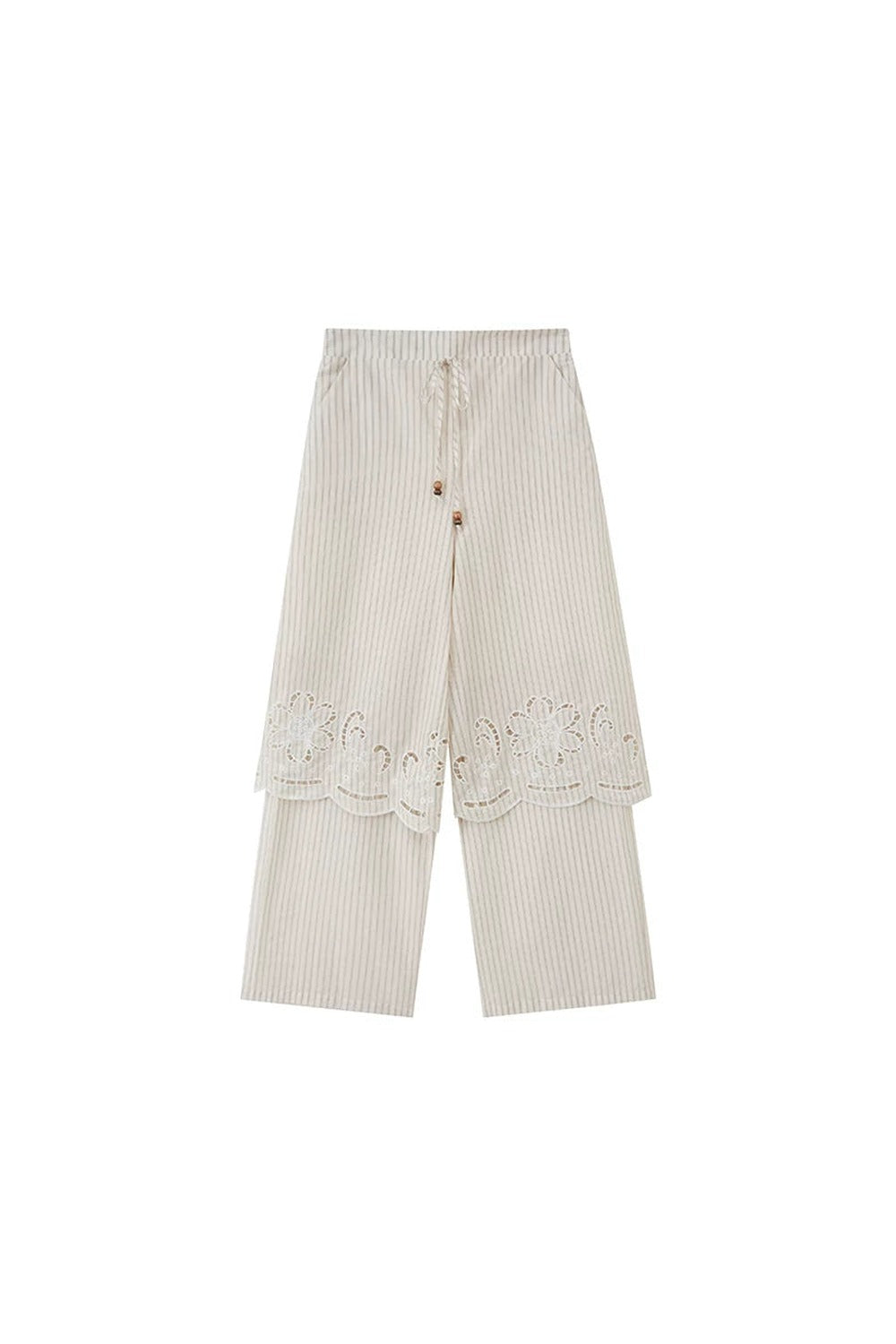 Embroidered Cutout Camisole Set-Up