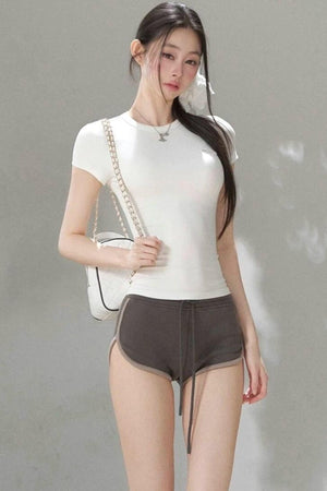 Embroidered Hollow Knit Top