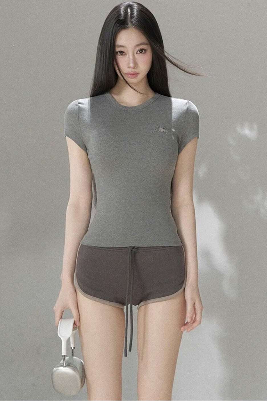 Embroidered Hollow Knit Top