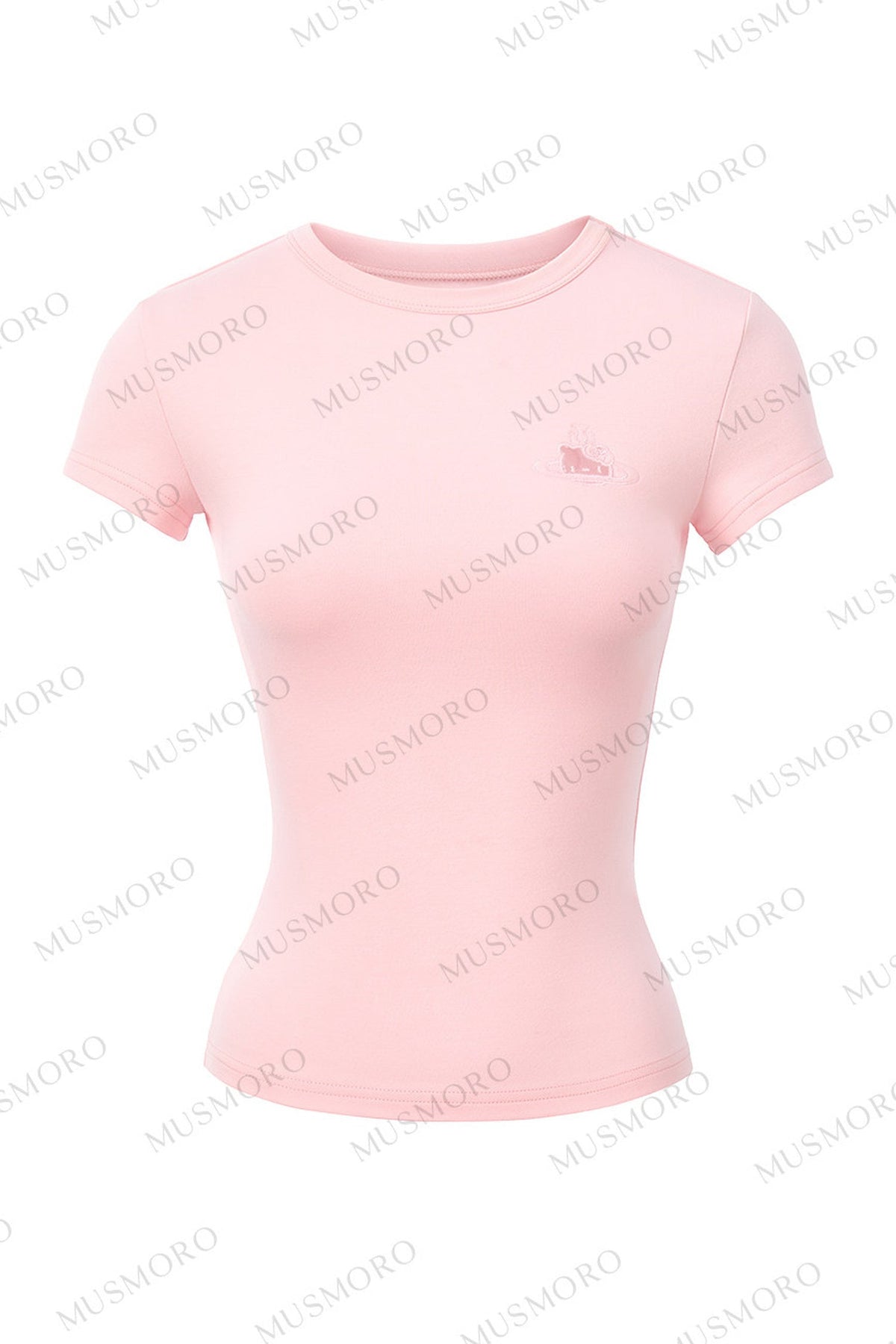 Embroidered Hollow Knit Top