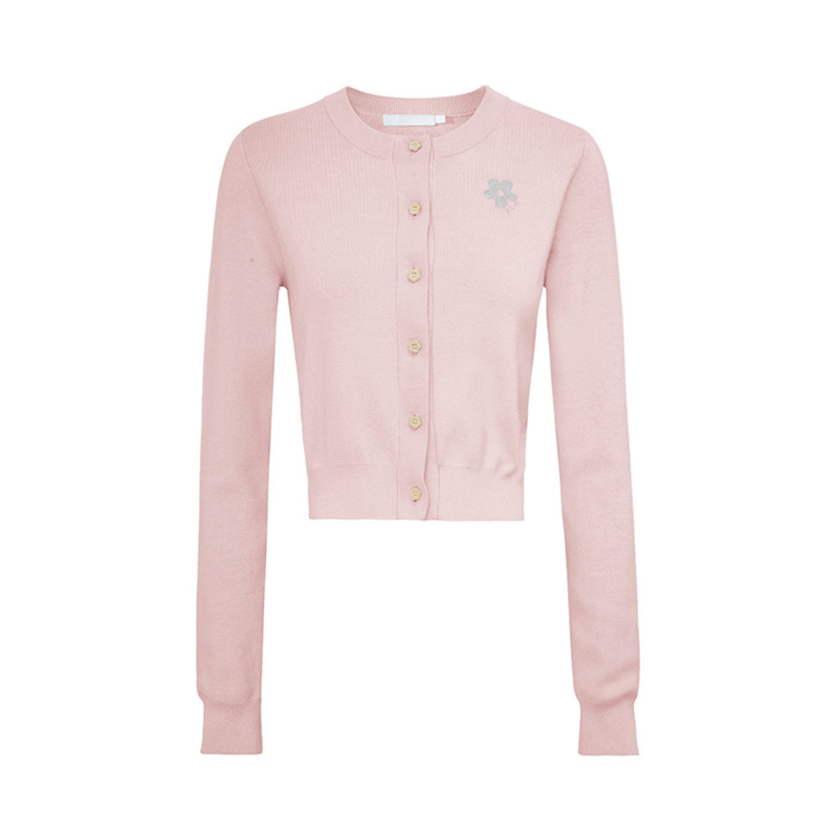 Embroidered Knit Cardigan