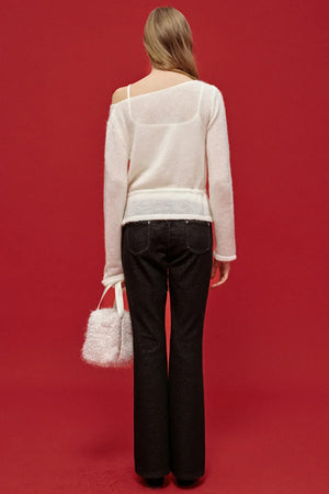 Embroidered Patchwork Flared Pants