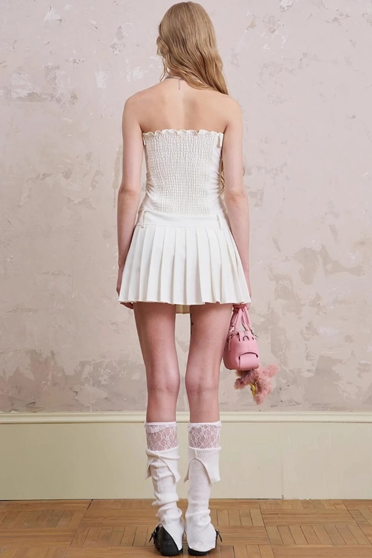 Embroidered Sheath Dress