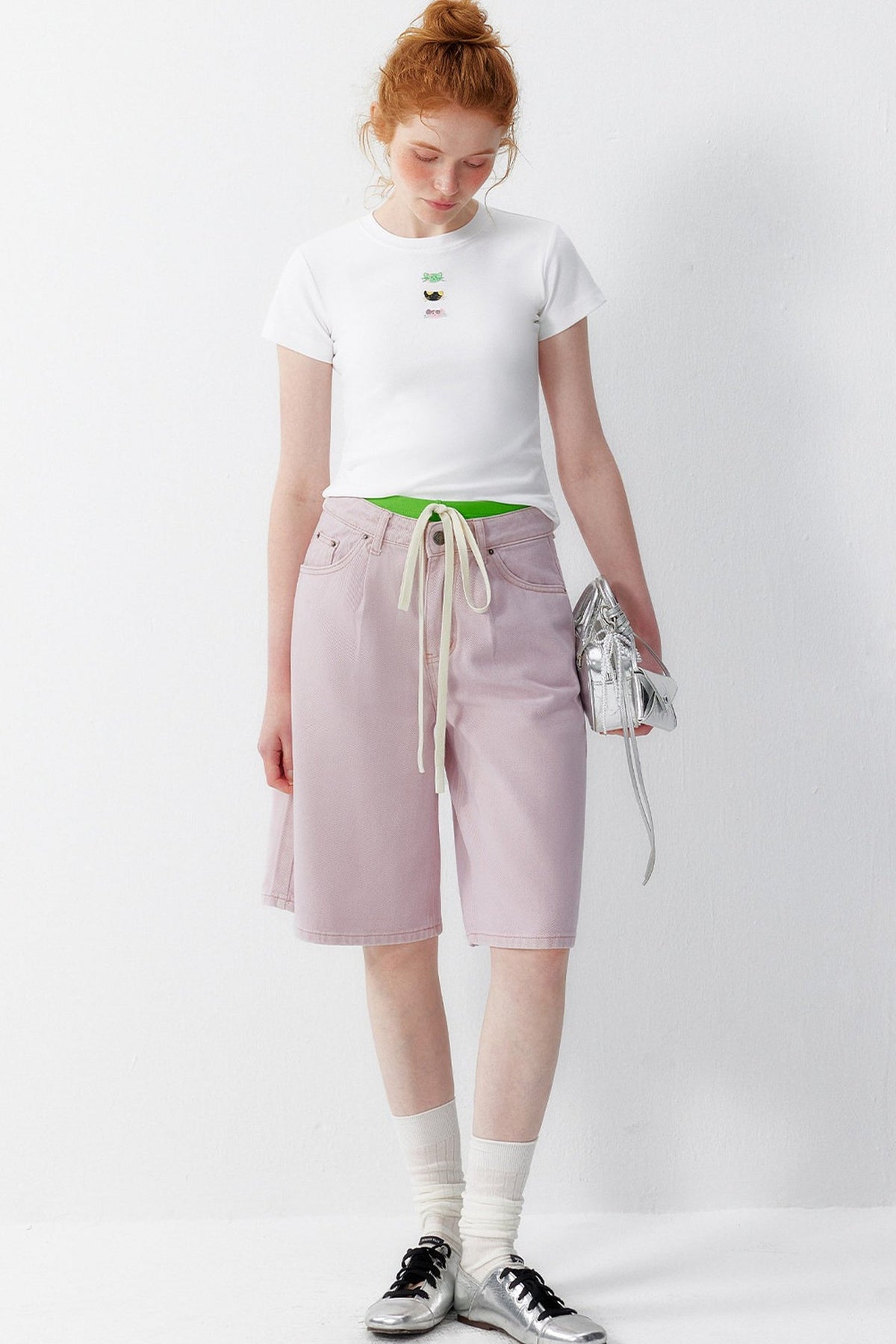 Embroidered Summer Slim Top