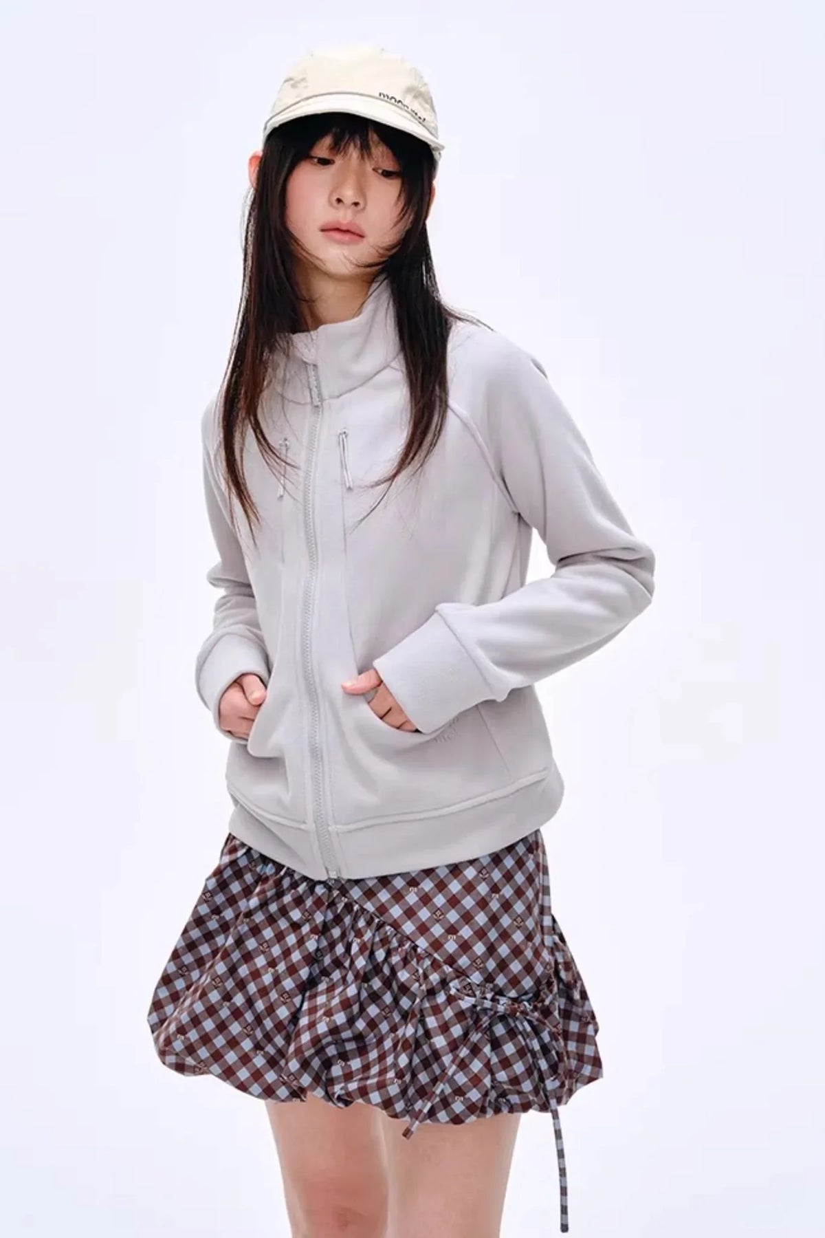 Energetic Patchwork Short Skirt