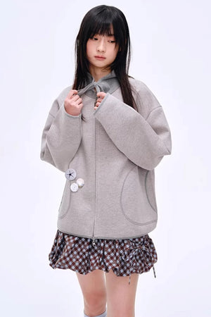 Energetic Patchwork Short Skirt