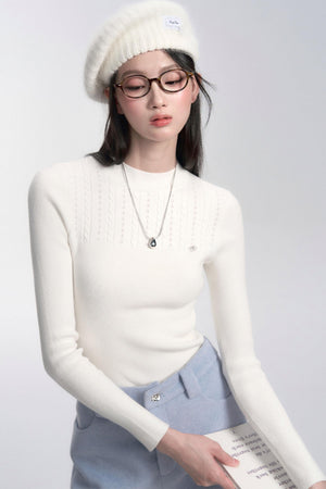 Essential Slim Knit Sweater