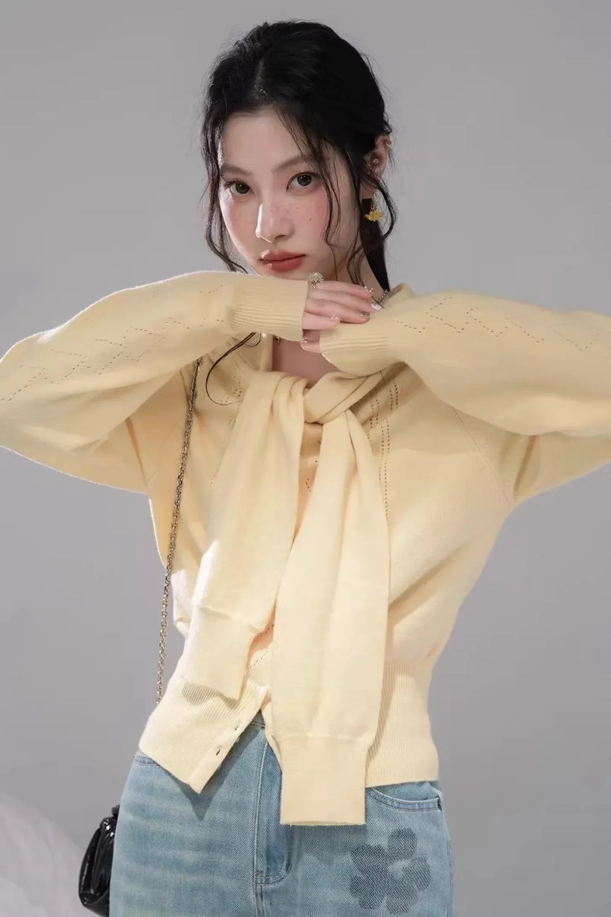 Ethereal Silk Wool Sweater