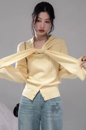 Ethereal Silk Wool Sweater