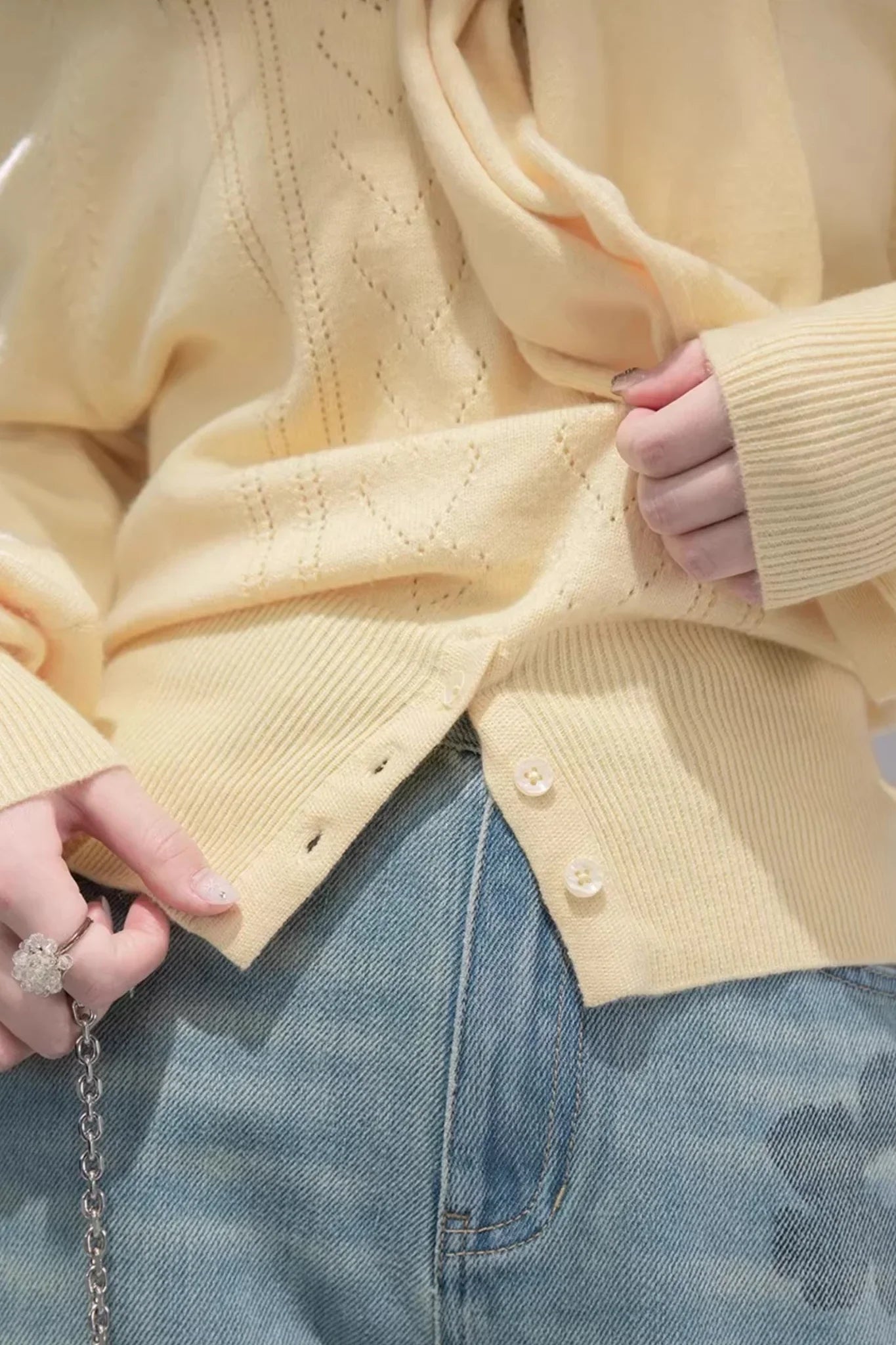 Ethereal Silk Wool Sweater