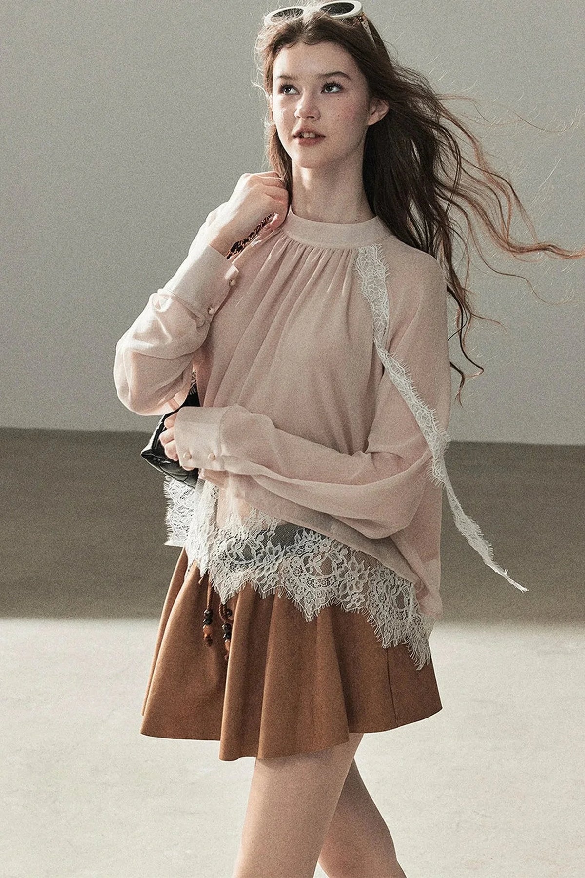 Evening Breeze A-Line Skirt