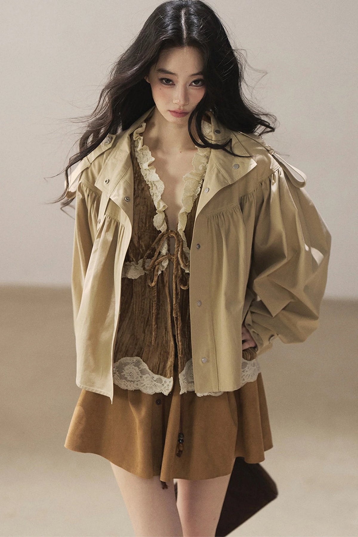 Evening Breeze A-Line Skirt