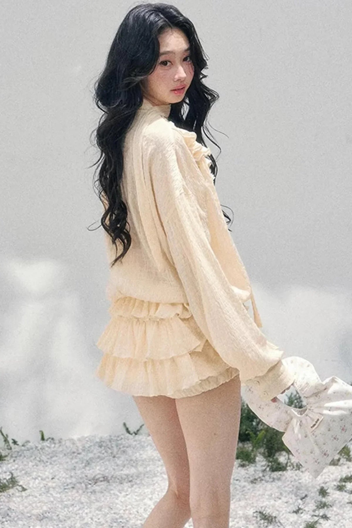 Evening Breeze French Dress Set