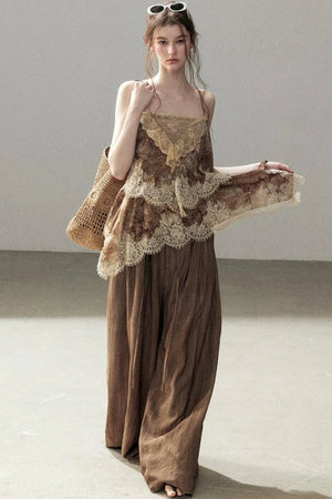 Evening Breeze Lace Top Set-Up