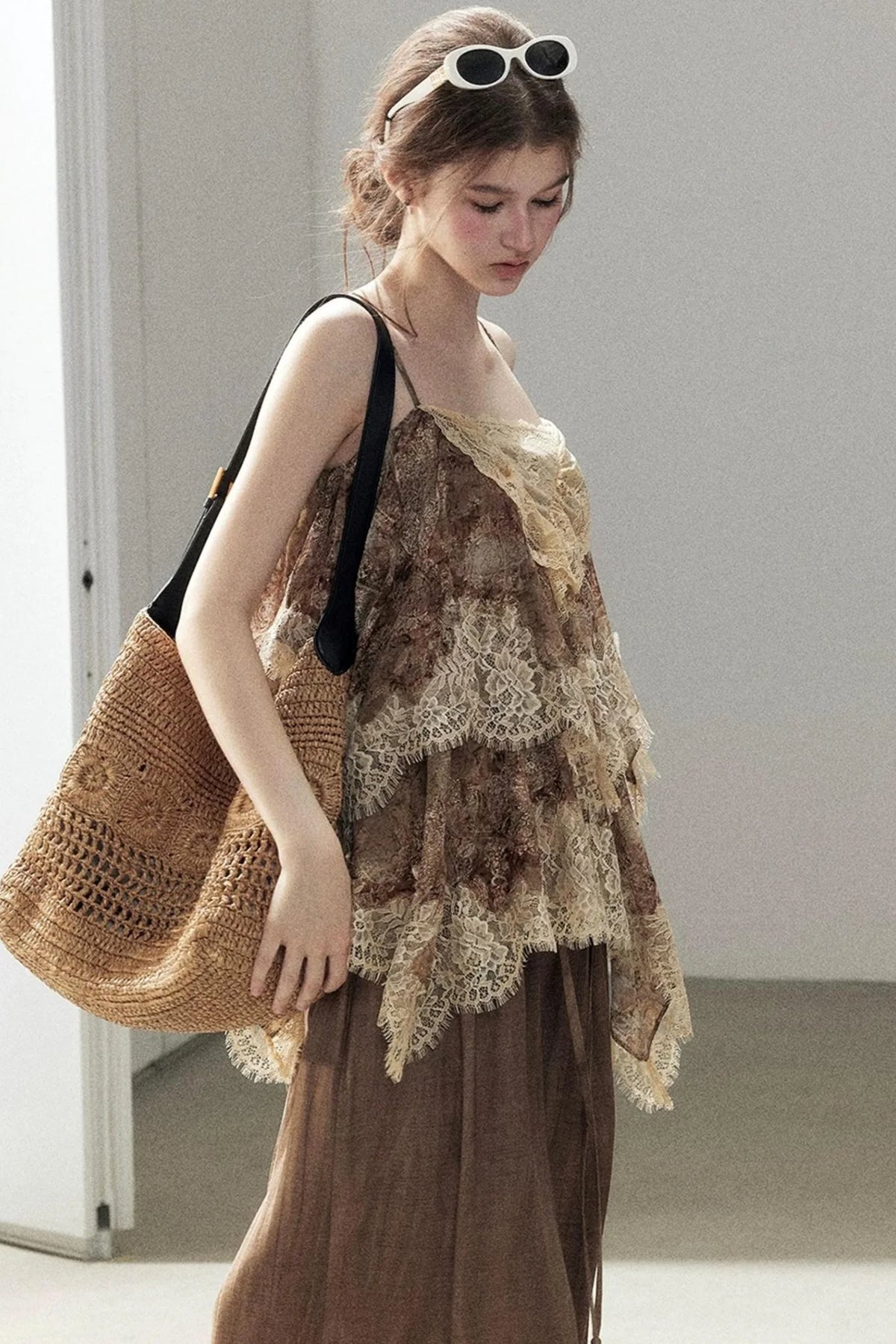 Evening Breeze Lace Top Set-Up