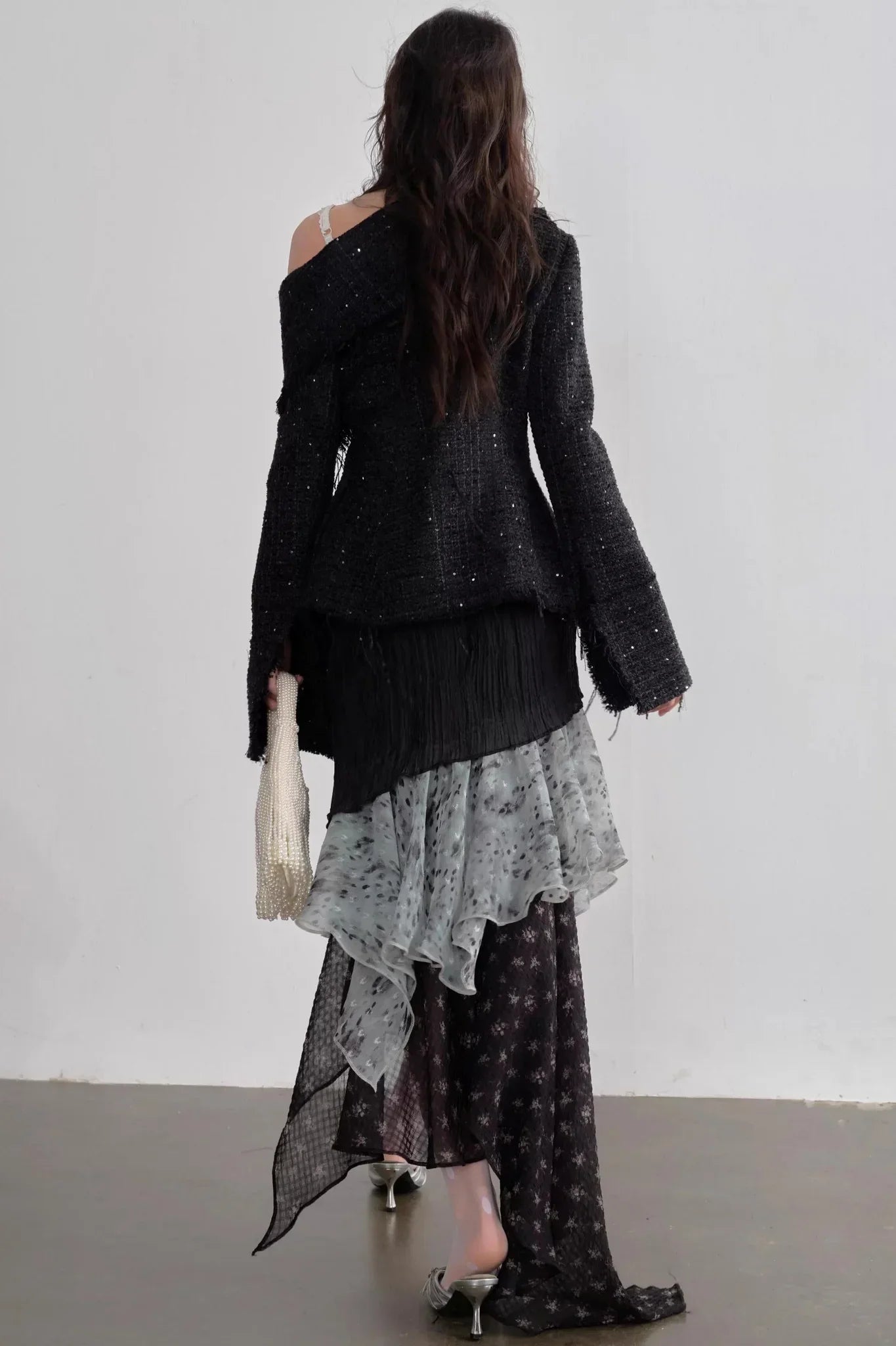 Exotic Leopard Chiffon Skirt