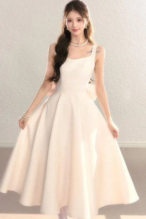 Exquisite French Spaghetti Strap Dress