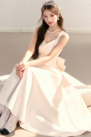 Exquisite French Spaghetti Strap Dress