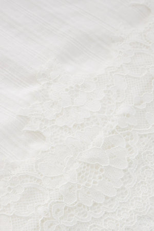 Eyelash Lace Shirt Dress