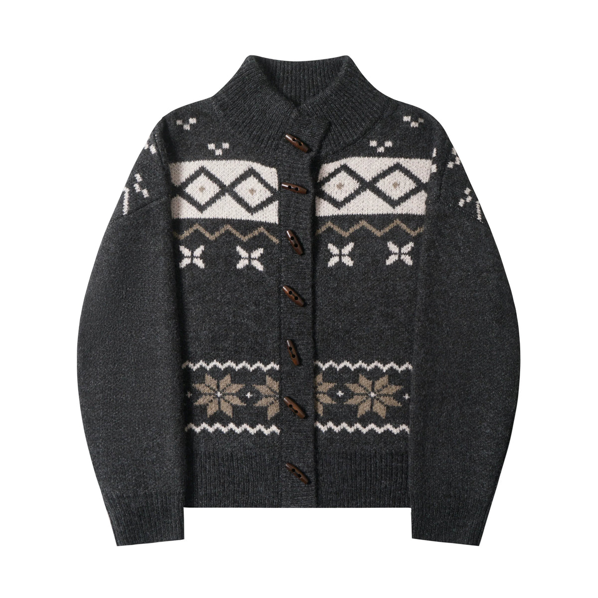 Fair Island Button Sweater