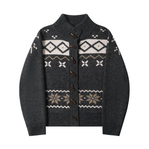 Fair Island Button Sweater