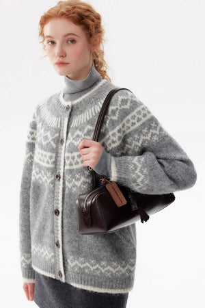 Fair Isle Jacquard Cardigan