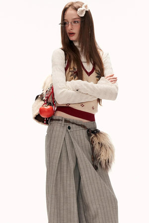 Fair Isle Knit Vest