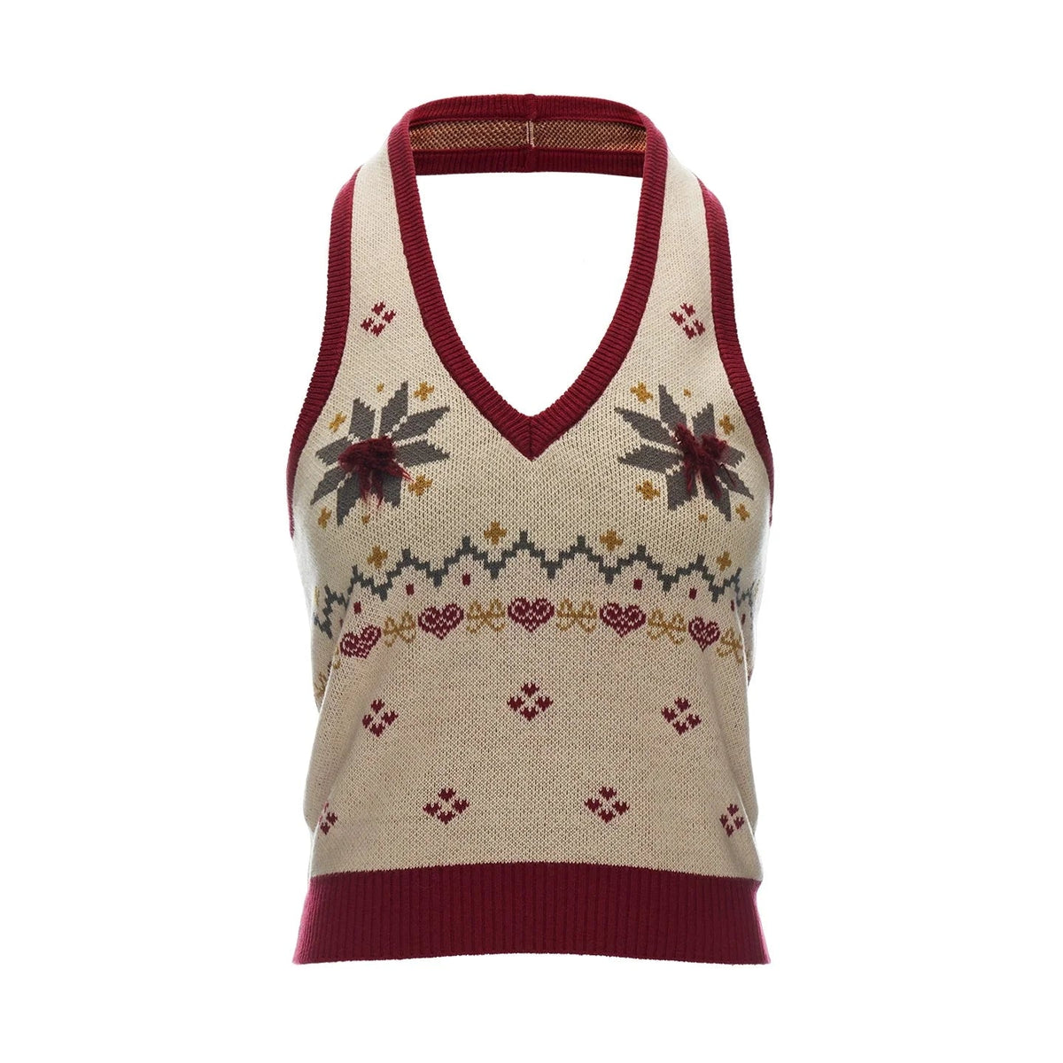 Fair Isle Knit Vest