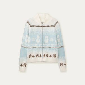 Fair Isle Mink Sweater Skirt Set-Up