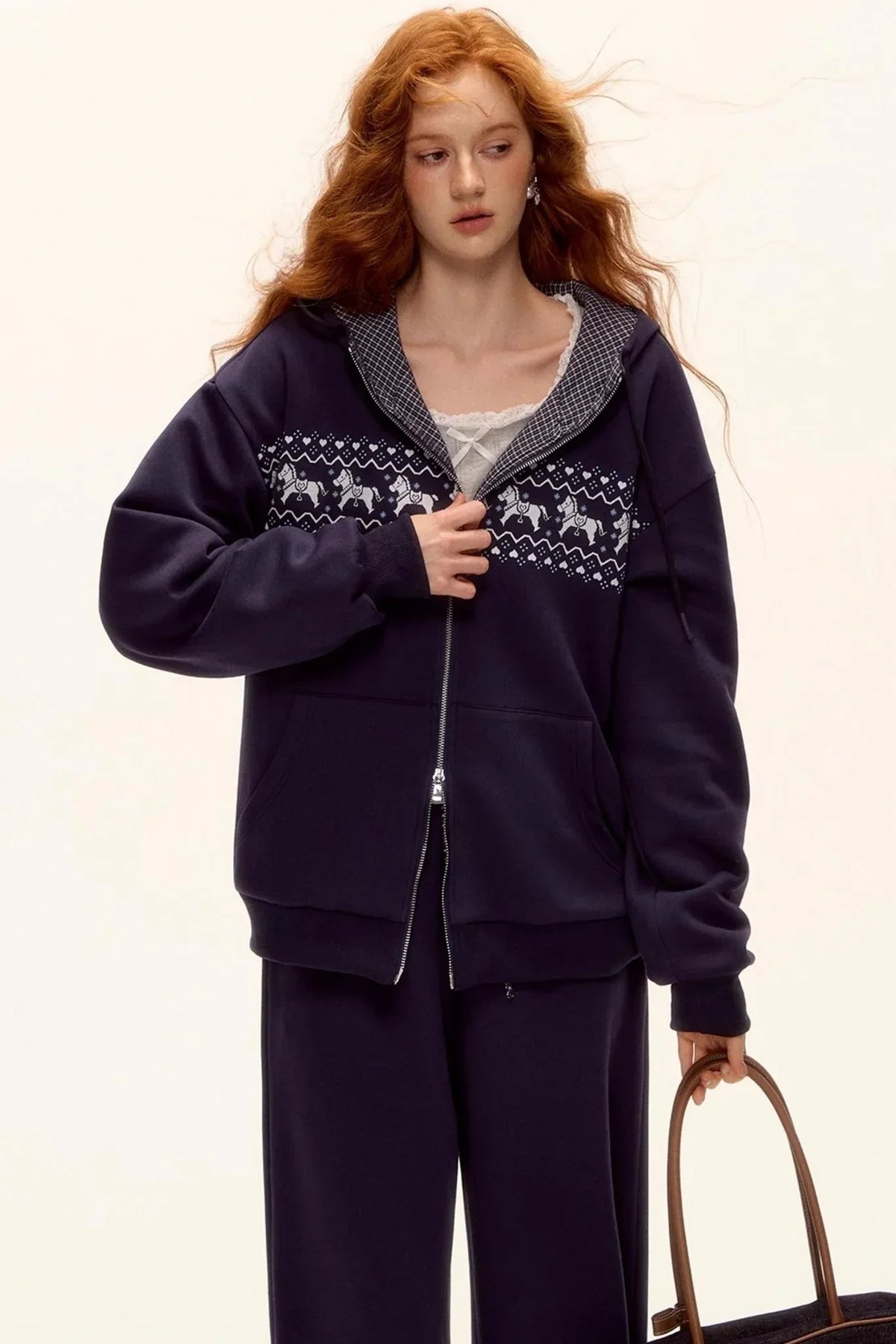 Fair Isle Quilted Jacket Set-Up