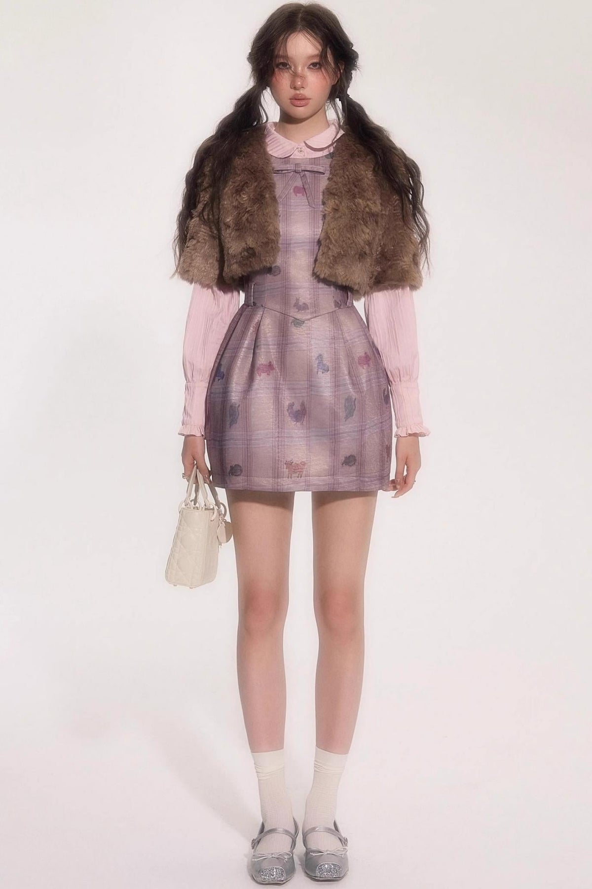 Fairy Tale A-Line Vest Dress Set-Up
